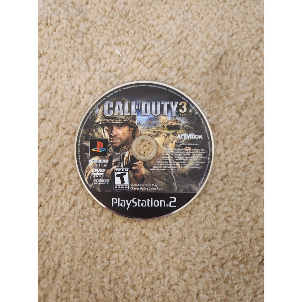 Call of Duty 3 - Sony PlayStation 2